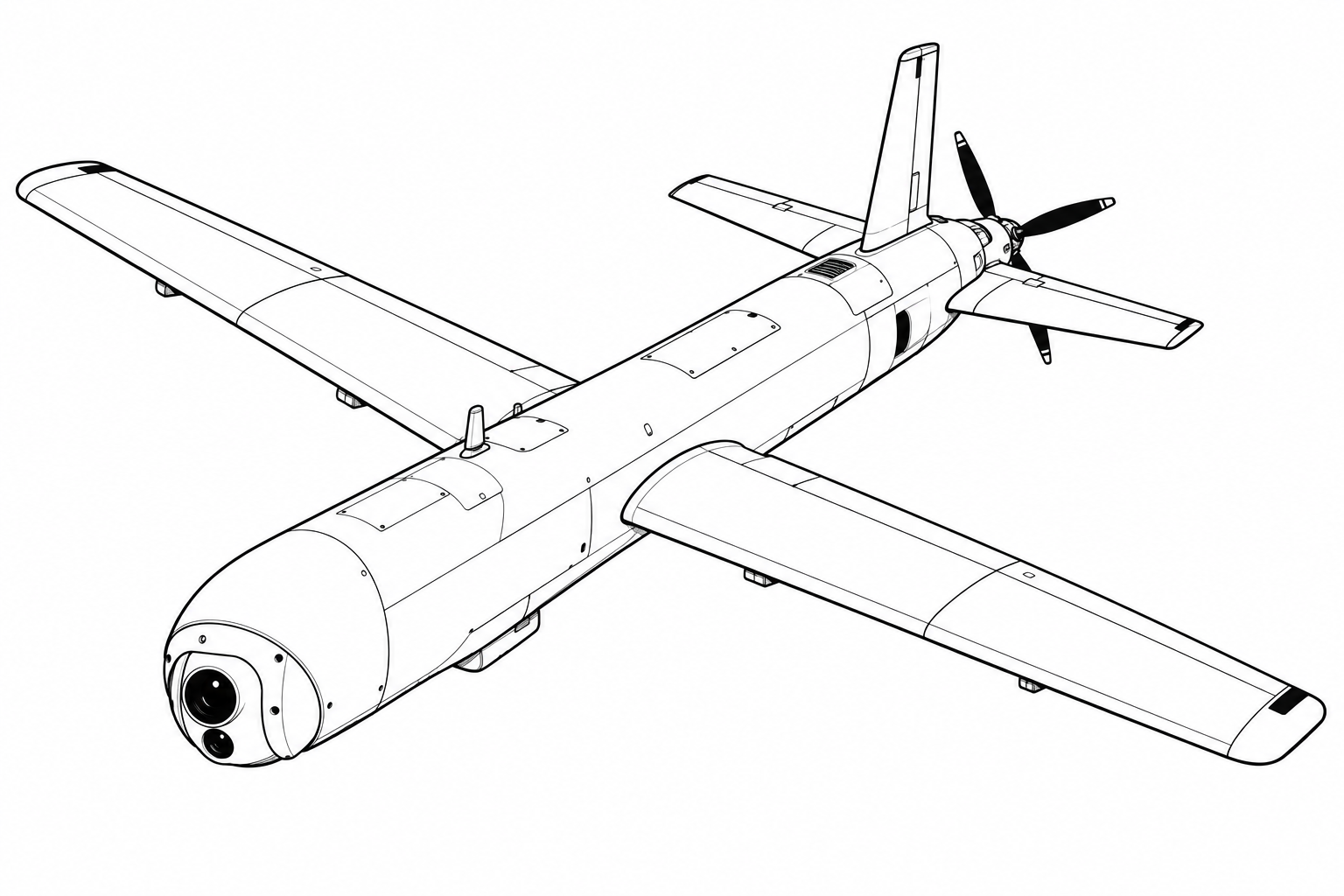 Hero 900 military drone profile image